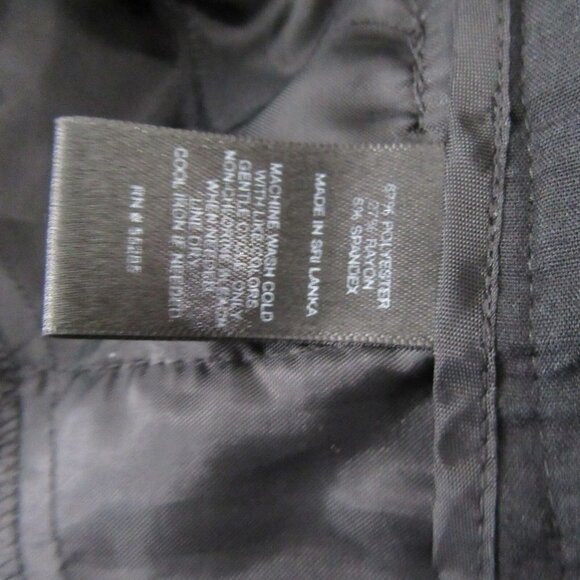 Express Editor Black Career Dress Pants Size 0R - Picture 10 of 10